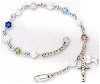 5mm First Communion Rosary Bracelet 7
